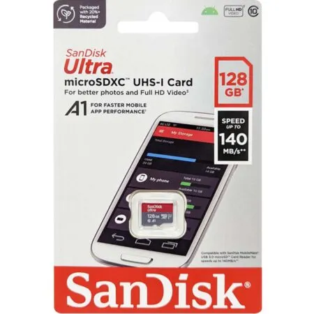 The Nho Microsdxc Sandisk Ultra A1 128gb 140mb 2 1