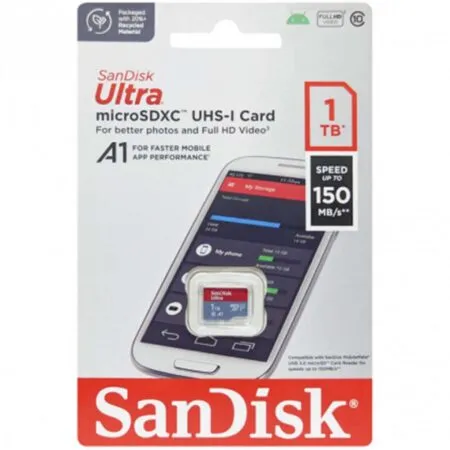 The Nho Microsdxc Sandisk Ultra A1 1tb 150mb S Sdsquac 1t00 Gn6mn 2 1