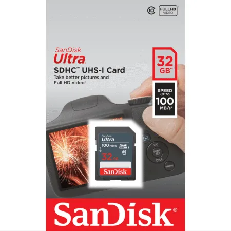 The Nho Sdhc Sandisk Ultra Gn3 32gb 100mb S Sdsdunr 032g Gn3in 3 1