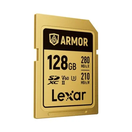The Nho Sdxc Lexar Armor Gold Uhs Ii U3 128gb 280mb S Lsdamgl128g Rnnng 05