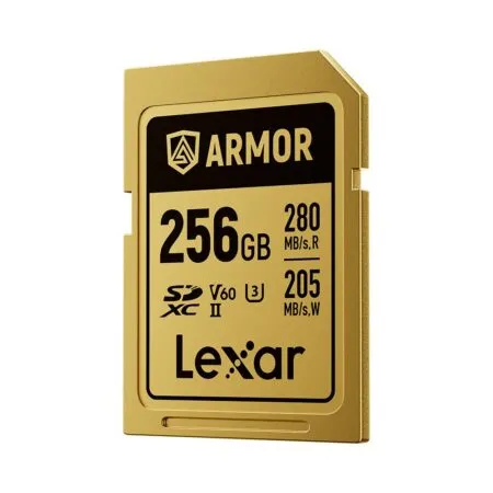 The Nho Sdxc Lexar Armor Uhs Ii U3 256gb 280mb S Gold Series Lsdamgl256g Rnnng 04