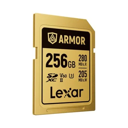 The Nho Sdxc Lexar Armor Uhs Ii U3 256gb 280mb S Gold Series Lsdamgl256g Rnnng 05