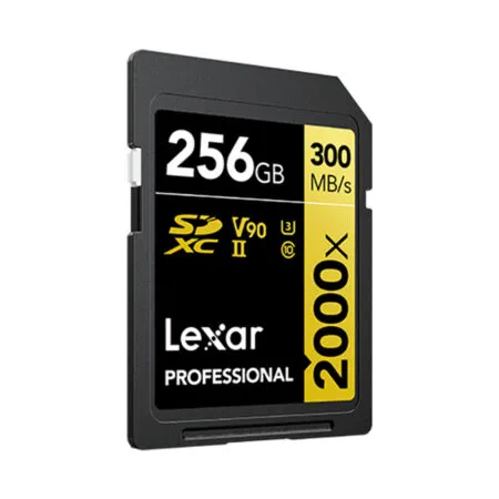 The Nho Sdxc Lexar Professional 2000x Uhs Ii U3 256gb 300mb 1