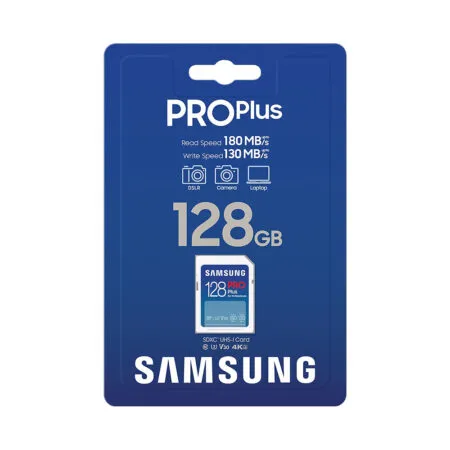 The Nho Sdxc Samsung Pro Plus U3 128gb 180mb 4 1