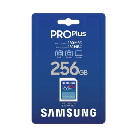 The Nho Sdxc Samsung Pro Plus U3 256gb 180mb 4 1