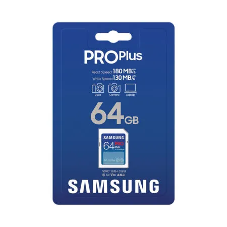 The Nho Sdxc Samsung Pro Plus U3 64gb 180mb 4 1