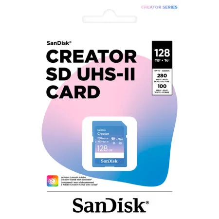 The Nho Sdxc Sandisk Creator Uhs Ii V60 128gb 280mb S Sdsdxep 128g Gncis 10