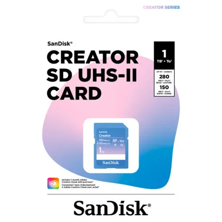 The Nho Sdxc Sandisk Creator Uhs Ii V60 1tb 280mb S Sdsdxep 1t00 Gncis 10