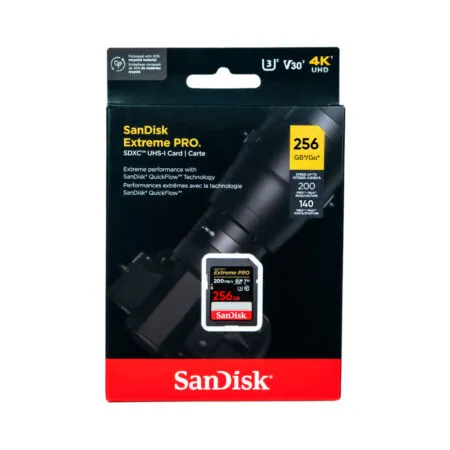 The Nho Sdxc Sandisk Extreme Pro U3 V30 256gb 200mb S Sdsdxxd 256g Gn4in 01 1