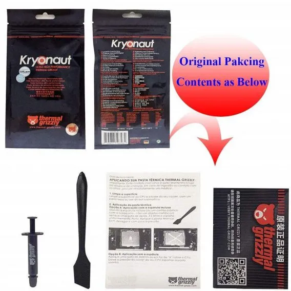 Kem tản nhiệt Thermal Grizzly Kryonaut 1G TG-K-001-RS - Ảnh 2