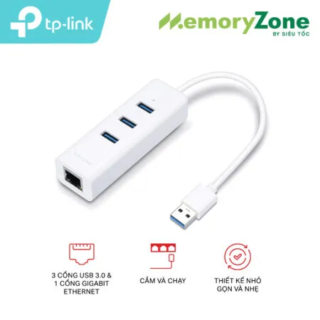 Bộ chia USB 3 cổng USB 3.0 TP-Link UE330