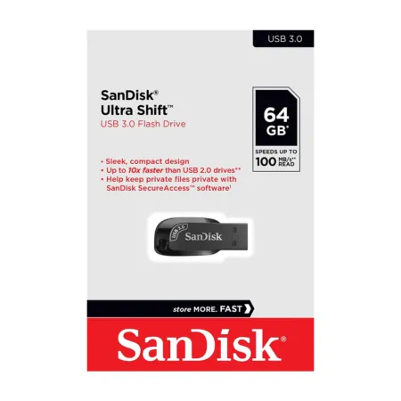 Usb 3 0 Sandisk Ultra Shift Cz410 64gb Sdcz410 064g G46 3 1