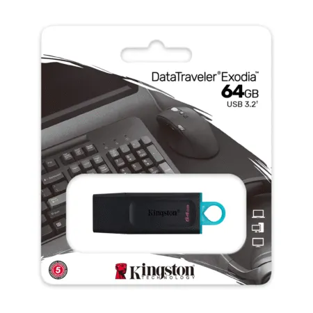 Usb 3 2 Gen 1 Kingston Datatraveler Exodia 64gb Dtx 64gb 4 1