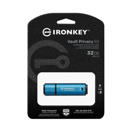 Usb 3 2 Gen 1 Kingston Ironkey Vault Privacy 50 32gb Ikvp5032gb 3