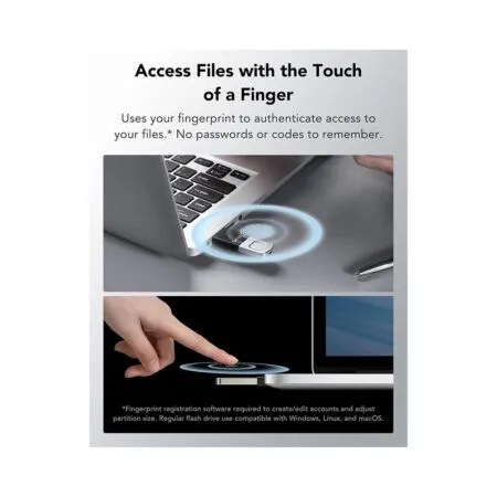 Usb 3 2 Lexar Jumpdrive Fingerprint F35 Pro 128gb 400mb S Ljdf35p128g Rnbng 03