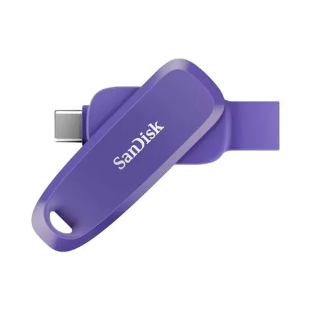 USB 3.2 SanDisk Phone Drive for Android Purple Opulence 64GB 100MB/s OTG Type-C SDDDC6-064G-G46PO
