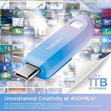 Usb 3 2 Sandisk Creator 1tb 400mb S Type C Sdcz75 1t00 G46 02