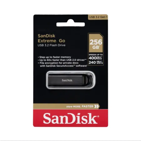 Usb 3 2 Sandisk Extreme Go Cz810 256gb Sdcz810 256g G46 1