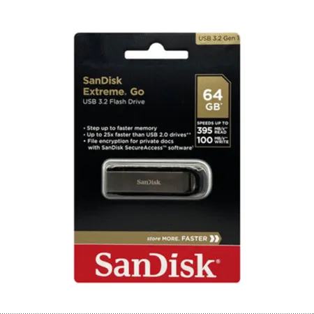 Usb 3 2 Sandisk Extreme Go Cz810 64gb Sdcz810 064g G46 2