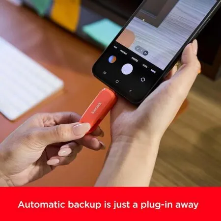 Usb 3 2 Sandisk Phone Drive For Android Black 64gb 100mb S Otg Type C Sdddc6 064g G46 04