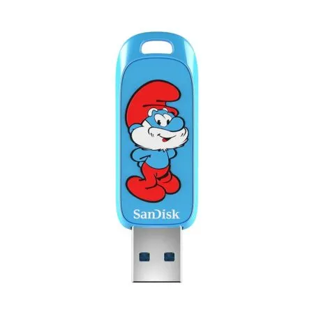 Usb 3 2 Sandisk Smurfs 128gb 130mb S Sdczis 128g G46 03