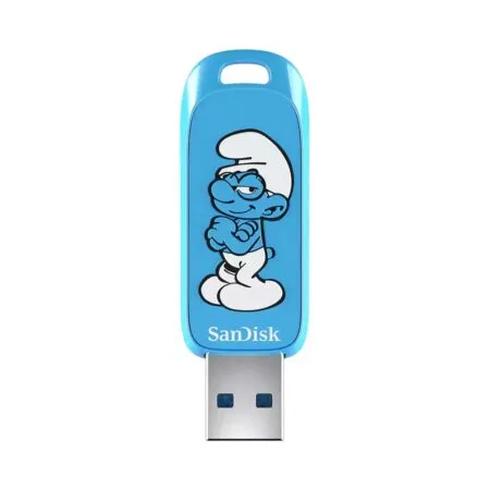 USB 3.2 Sandisk Smurfs 64GB 130MB/s SDCZIS-064G-G46