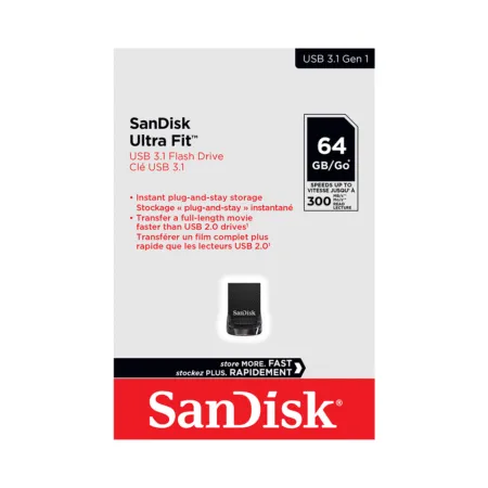 Usb 3 2 Sandisk Ultra Fit Cz430 64gb 300mb S Sdcz430 064g G46 01 1
