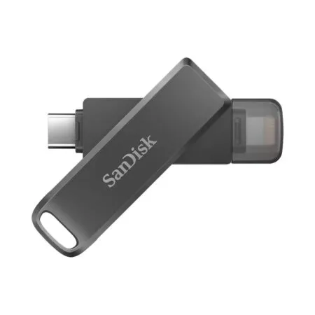 USB Sandisk iXpand Flash Drive Luxe OTG for Iphone Ipad and USB Type-C 128GB SDIX70N-128G-GN6NE