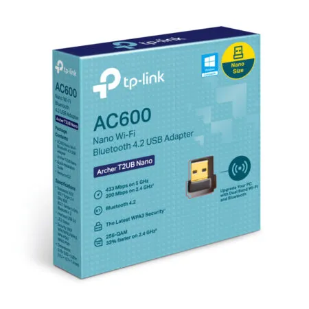 Usb Wifi Tp Link Nano Bluetooth 4 2 Ac600 Archer T2ub Nano 1 1