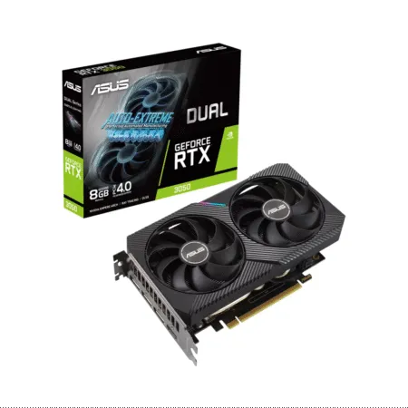 VGA Asus Dual GeForce RTX 3050 8GB GDDR6 DUAL-RTX3050-8G