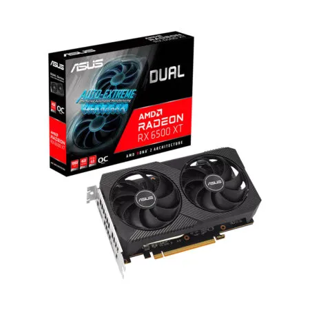 VGA ASUS Dual Radeon RX 6500 XT V2 OC Edition 4G GDDR6