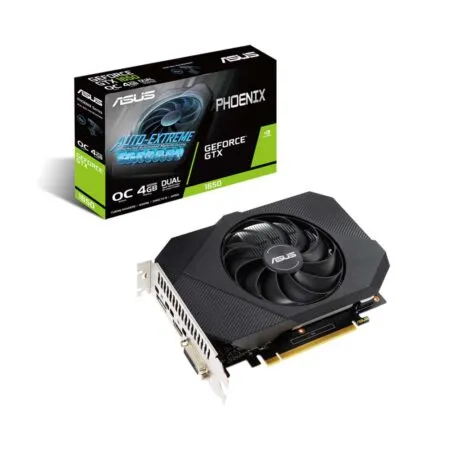 VGA Asus Phoenix GeForce GTX 1650 OC 4GB GDDR6 PH-GTX1650-O4GD6-P