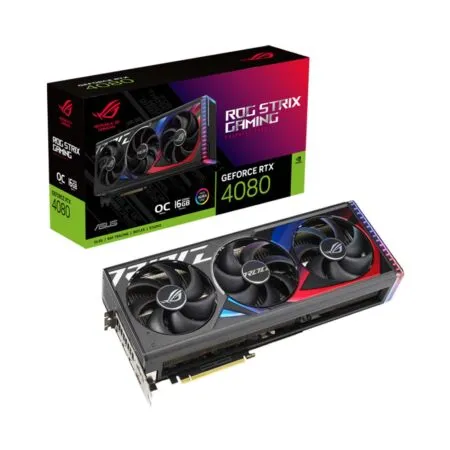 VGA Asus ROG Strix GeForce RTX 4080 OC Edition 16GB GDDR6X ROG-STRIX-RTX4080-O16G-GAMING
