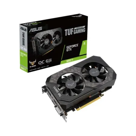 VGA Asus TUF Gaming GeForce GTX 1660 Ti EVO OC Edition 6GB GDDR6 TUF-GTX1660TI-O6G-EVO-GAMING