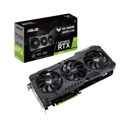 VGA Asus TUF Gaming GeForce RTX 3060 TI V2 OC Edition 8GB GDDR6 with LHR TUF-RTX3060TI-O8G-V2-GAMING