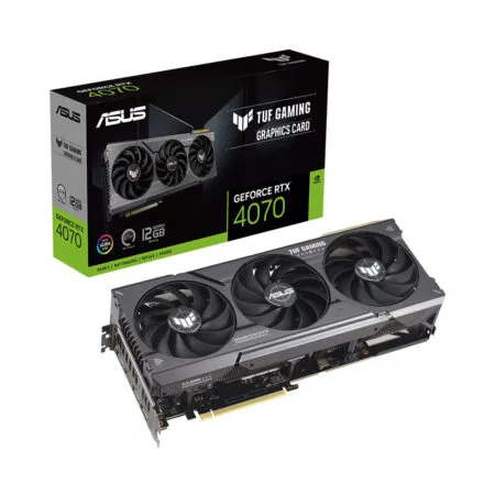 VGA Asus TUF Gaming GeForce RTX 4070 12GB GDDR6X TUF-RTX4070-12G-GAMING