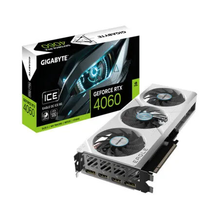 VGA Gigabyte GeForce RTX 4060 EAGLE OC ICE 8G GDDR6 GV-N4060EAGLEOC-ICE-8GD