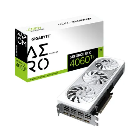 VGA Gigabyte GeForce RTX 4060 Ti AERO OC 16G GDDR6 GV-N406TAERO-OC-16GD