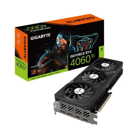 VGA Gigabyte GeForce RTX 4060 Ti GAMING OC 8G GDDR6 GV-N406TGAMING-OC-8GD
