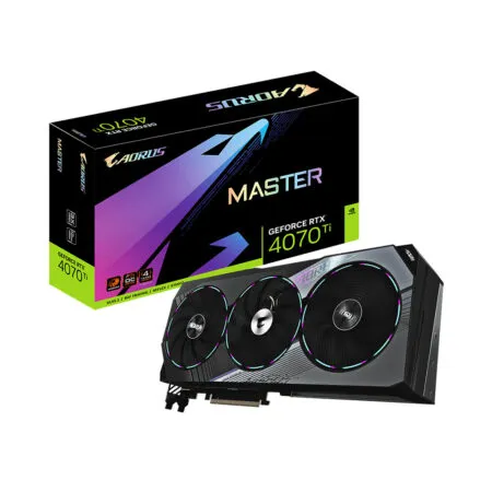 VGA Gigabyte GeForce RTX 4070 Ti AORUS MASTER 12G GDDR6X N407TAORUS-M-12GD