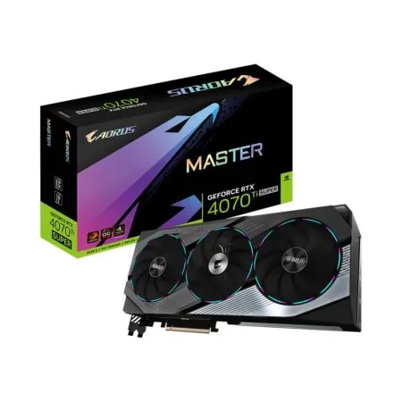 VGA Gigabyte GeForce RTX 4070 Ti Super AORUS MASTER 16G GDDR6X GV-N407TSAORUS M-16GD