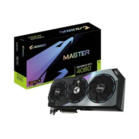 VGA Gigabyte GeForce RTX 4080 AORUS MASTER 16GB GDDR6X GV-N4080AORUS-M-16GD