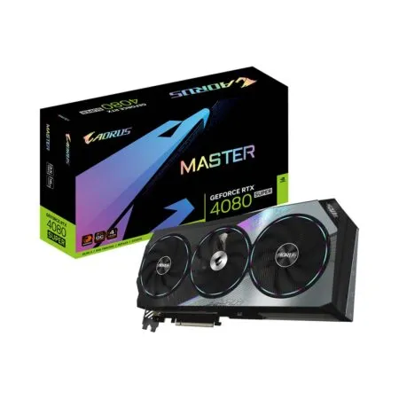 VGA Gigabyte GeForce RTX 4080 Super AORUS MASTER 16GB GDDR6X GV-N408SAORUS-M-16GD