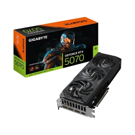 VGA Gigabyte GeForce RTX 5070 WINDFORCE OC SFF 12GB GDDR7