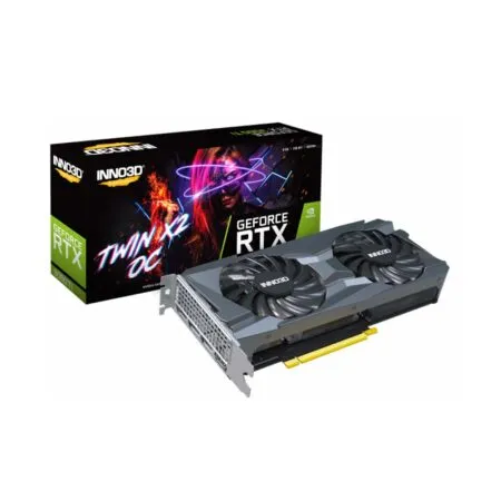 VGA INNO3D GeForce RTX 3060 Ti Twin X2 OC 8GB GDDR6 with LHR N306T2-08D6X-119032DH
