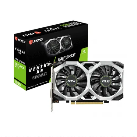 VGA MSI GeForce GTX 1650 D6 VENTUS XS OC 4GB DDR6 912-V809-3445