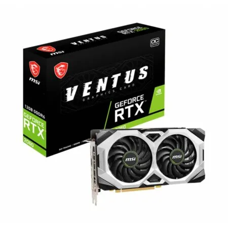 VGA MSI GeForce RTX 2060 VENTUS 12GB OC GDDR6 RTX-2060-VENTUS-12G-OC