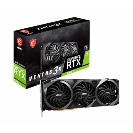 VGA MSI GeForce RTX 3080 Ti VENTUS 3X 12G OC GDDR6X RTX-3080-Ti-VENTUS-3X-12G-OC