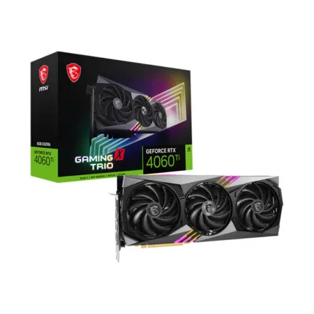 VGA MSI GeForce RTX 4060 Ti GAMING X TRIO 8G GDDR6 RTX-4060-Ti-GAMING-X-TRIO-8G