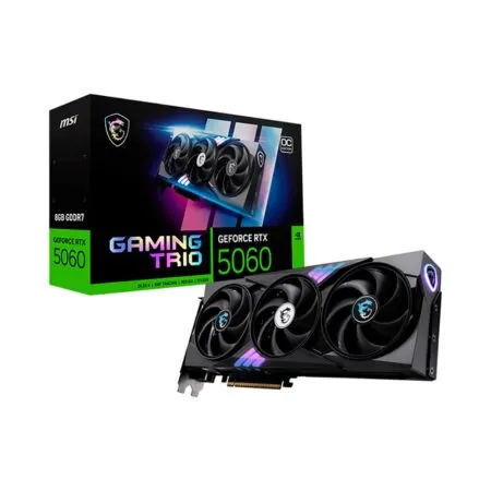 VGA MSI GeForce RTX 5060 GAMING TRIO OC 8GB GDDR7
